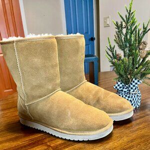 Men's Tan Koolaburra by UGG Short Boots Size 10